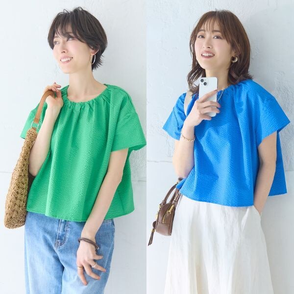 今年の夏も暑い予想！涼しくサラリと華やぐ『軽やかブラウス』着回しコーデ3選