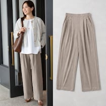 【50代ワイドパンツ】これ1本で即スタイルアップ！脚長パンツ4つの選び方のコツ