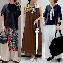いつもの服を小物でイメチェン！ スカーフで作る大人の垢抜けコーデ術