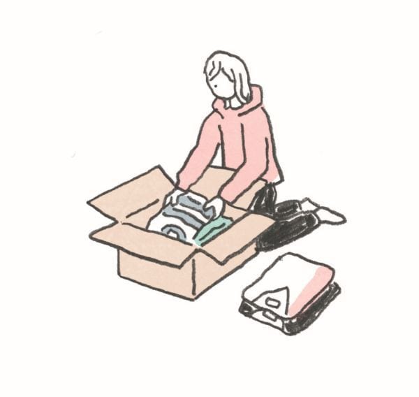 7割減らす!服を手放すための3ステップ