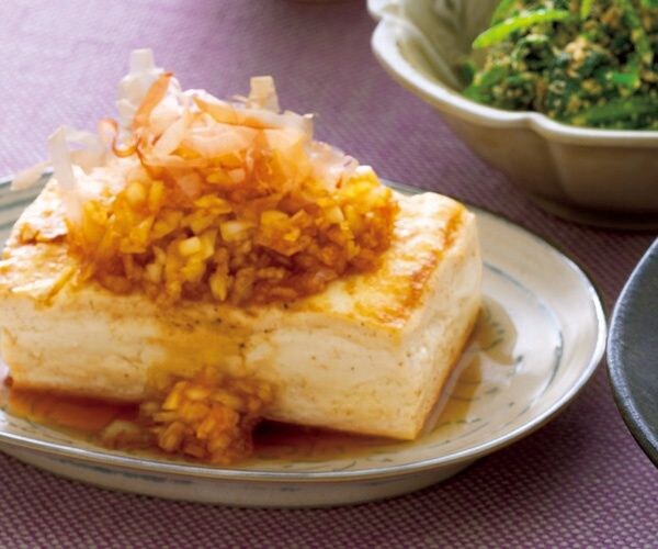 レシピ5:植物性たんぱく質をおいしく!「ミニ豆腐ステーキ」