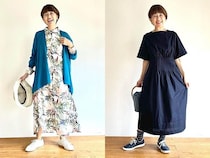 【コーデ写真付き】体型カバーとおしゃれが叶う大人の夏ワンピースコーデ【低身長でもOK】