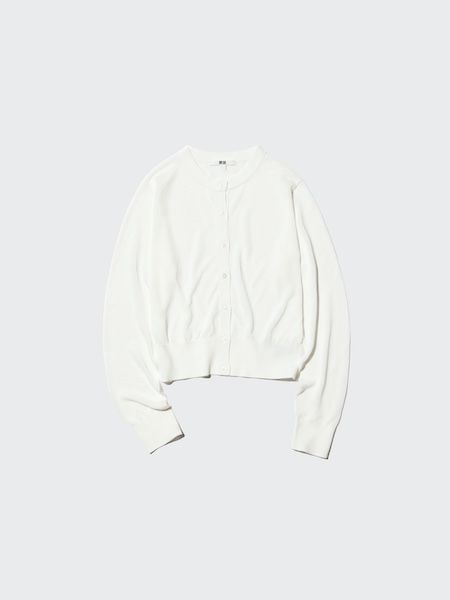 【ユニクロ】きれいめ＆上品なシアーカーディガン
