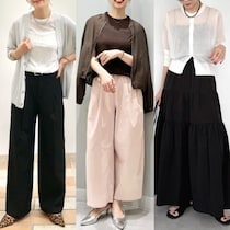 【ユニクロ・GU】トレンド「シアー服」50代は2990円のカーデでトライ！