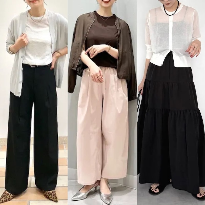 【ユニクロ・GU】トレンド「シアー服」50代は2990円のカーデでトライ!