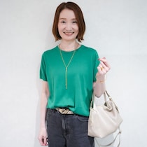 50代の「ユニクロ・GU」高見えミックスコーデは色＆アクセのチョイスが鍵