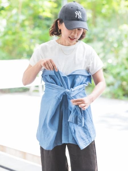 初心者でも簡単！「ビスチェ巻き」のやり方