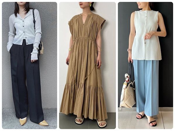 脚長効果抜群!腰の位置が高く見える、夏の着痩せ&スタイルアップコーデ4選