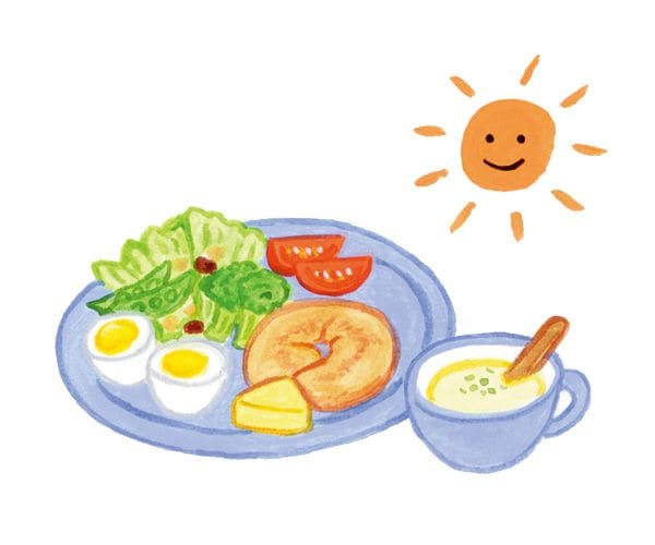 朝食をとって糖尿病、肥満、脳出血のリスクを下げる