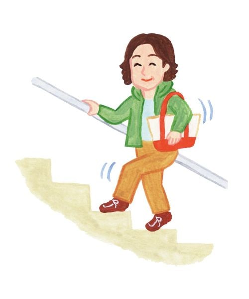 日々の買い物を運動習慣に変える