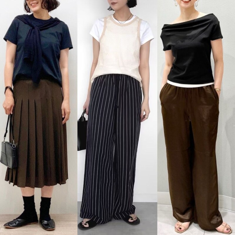 【50代のユニクロ・GU】3990円以下！秋まではける涼しげボトムス3選