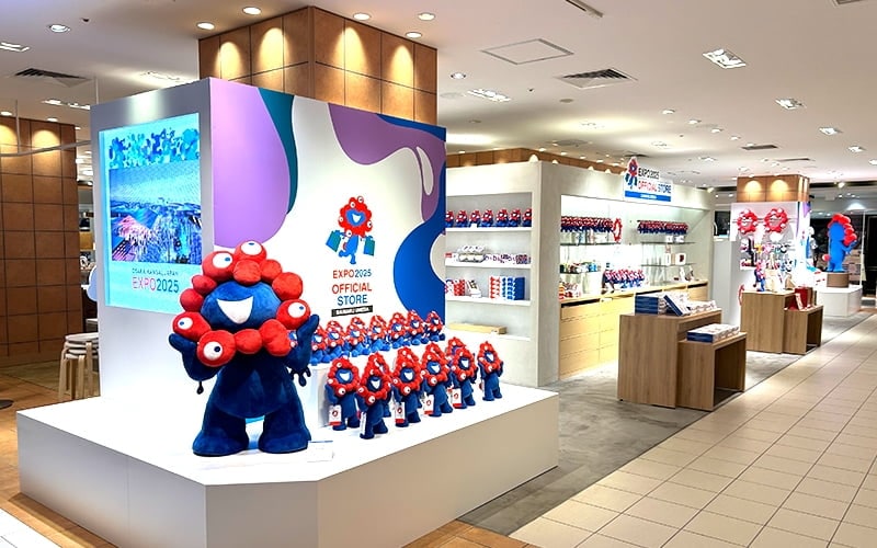 「ミャクミャク」が人気すぎ!? 「大丸梅田店」の大阪・関西万博オフィシャルストアが期間延長を決定!
