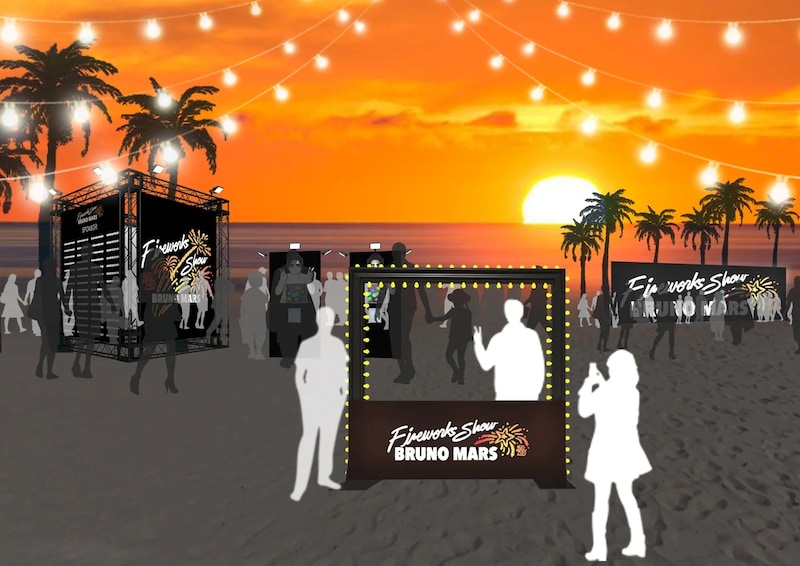 1夜限りの音楽イベント♡ ブルーノ・マーズの音楽と日本の花火がコラボレーション!【泉南】