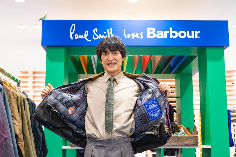 千原ジュニアも絶賛！ポール・スミス×バブアー「Paul Smith Loves Barbour」が大阪でお披露目
