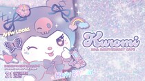 【祝♡クロミ20周年】ギャルかわいい空間でアニバーサリーイヤーを祝うテーマカフェがオープン！