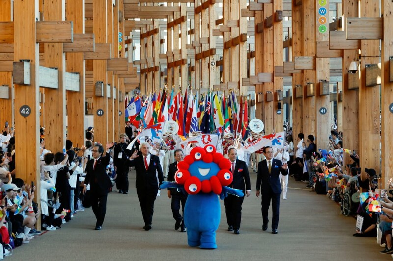 【大阪・天王寺】ミャクミャクの活躍を振り返り！ あべのハルカス近鉄本店で「大阪・関西万博報道写真展」が開催