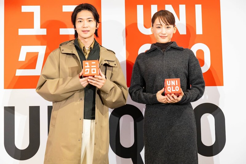 綾瀬はるかさん、松下洸平さんが梅田に登場！ グローバル旗艦店「UNIQLO UMEDA」取材会開催！