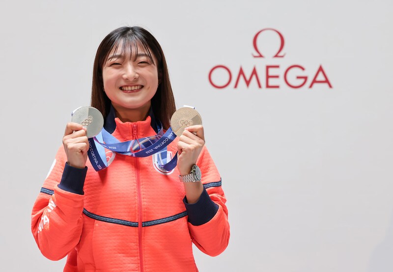 坂本花織、オメガイベントで五輪銀メダルの裏側を語る「家族みんなで泣きました」引退後の夢も明かす