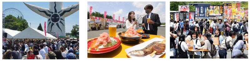 【大阪・万博記念公園】全国各地の魚介料理が集まるグルメイベントが今年も開催！