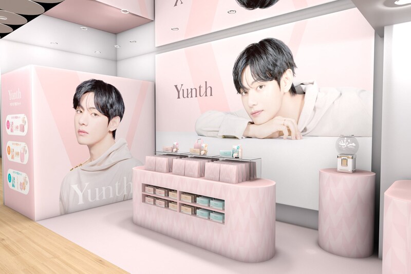 BTSのVがアンバサダーを務める「Yunth」のポップアップストアが大阪で初開催！