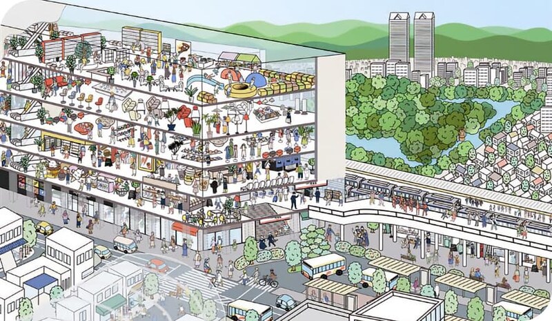 【南海堺東駅】高島屋堺店の跡地に新商業施設「HiViE堺東」が誕生！ 段階オープンの詳細を発表