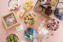 【関西初】話題のドライフラワー専門店がグラングリーン大阪に登場！100種以上の花材でオーダーメイド花束を♡