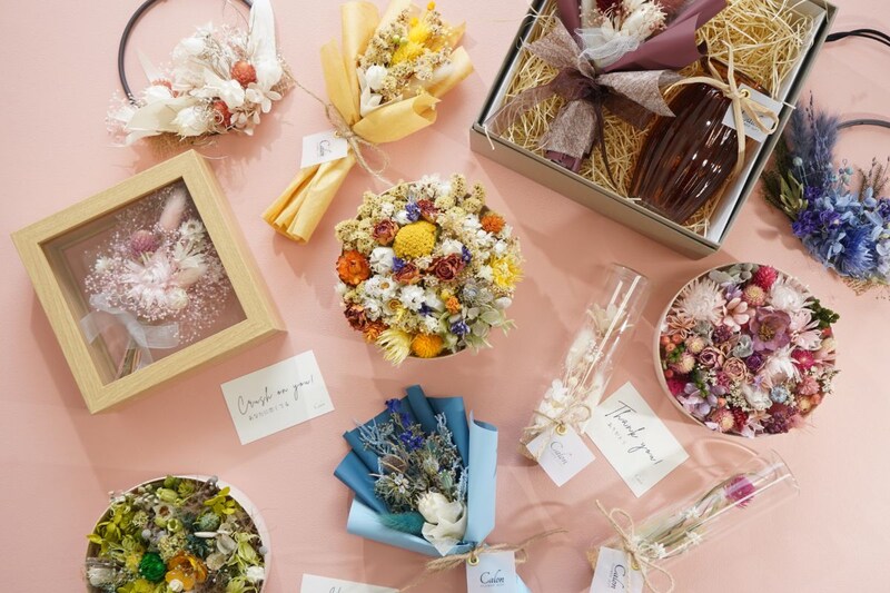 【関西初】話題のドライフラワー専門店がグラングリーン大阪に登場!100種以上の花材でオーダーメイド花束を♡