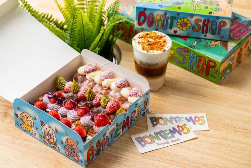 【滋賀】韓国の人気カフェ「BONTEMPS」がアル・プラザ八日市に登場！ 伝統菓子をアレンジしたドーナツがかわいすぎる♡