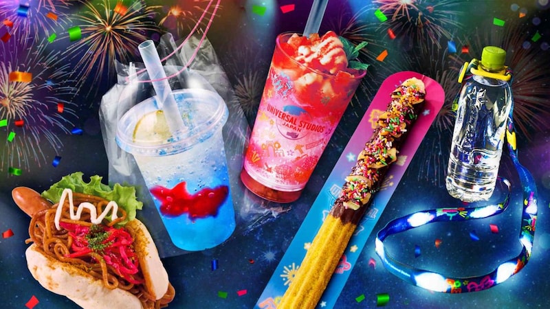 【大阪】USJ初の“夜祭り”を盛り上げるフードやグッズが登場!屋台の定番メニューが大変身!?