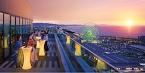 【OMO関西空港】絶景テラスで大阪湾を望みながら乾杯♡「よなよなご近所ビアガーデン」を初開催！