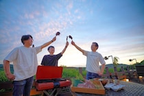 【淡路島】ニジゲンノモリ「モンスターハンター」コラボルームで夢の「こんがり肉」BBQ体験！