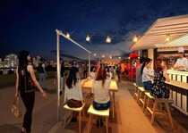 【大阪・十三】大阪の新名所に♡ 淀川河川敷の「ミナモ十三」に多彩なグルメ屋台エリアが誕生！