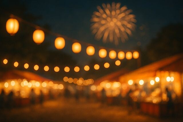 【心理テスト】夢の中で、不思議な国の夏祭りを訪れたあなた。一番気になるのはどれ?