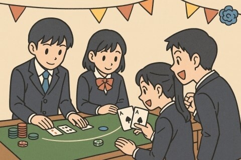 文化祭で人気の「カジノ風ゲーム」は違法？お菓子を賭けるならOK？ 弁護士が教える参加費や景品ルールの注意点