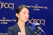 伊藤詩織さん、防犯カメラの映像は「不可欠だった」 元代理人の指摘には「事実ではない」海外メディアに向けて会見