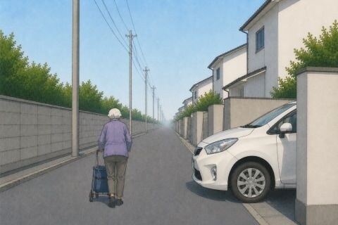 「どうして駐車スペースに収まる車を買わないの?」道路にはみ出す“迷惑駐車”に反響、警察に通報した人も