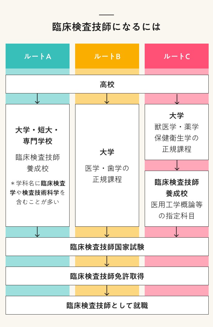 臨床検査技師になるには