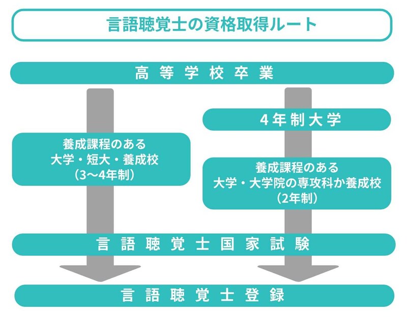 言語聴覚士 資格取得ルート
