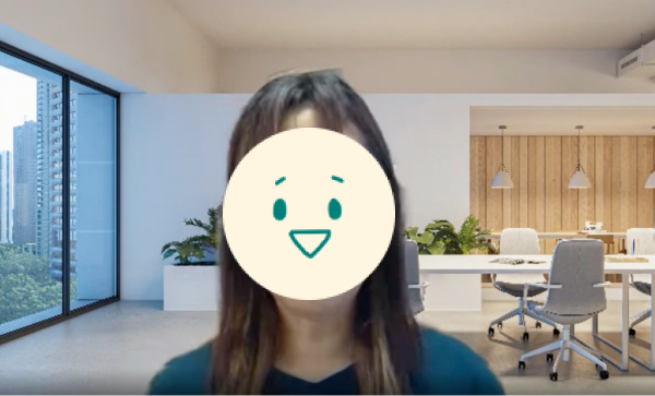 薬剤師Iさん　取材中の様子