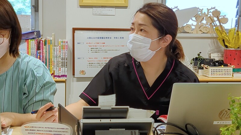 保育園に勤める看護師