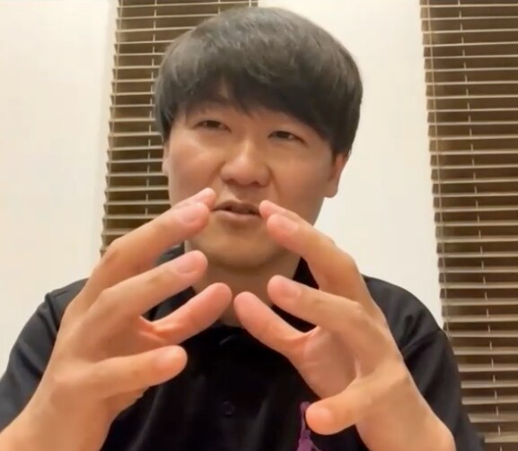 桜木の症状を解説する橋本さん