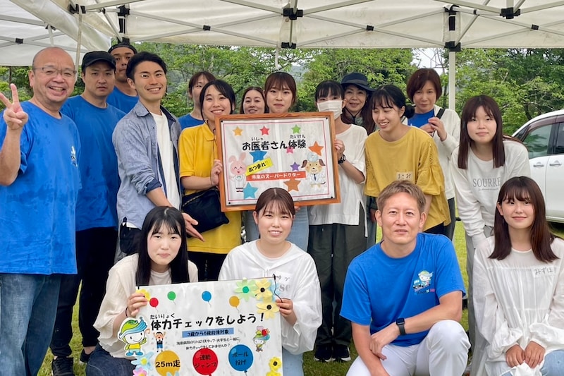 学生とのイベントの様子