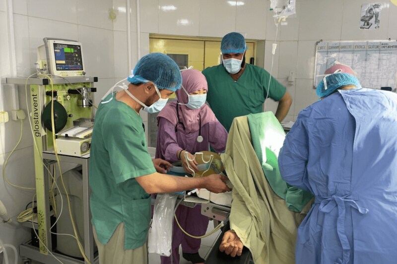 2021年アフガニスタンにて活動する白川さん