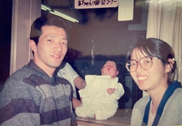 生後1日目のかなこさん