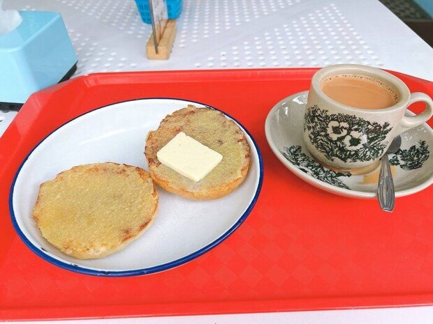 子どもたちもお気に入りのカヤジャムトースト。