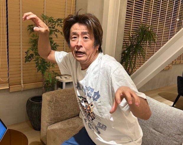 変なことをして家族にちょっかいを出すのが、堀内さんの楽しみのひとつ!?