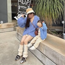 親子リンクコーデ「いっしょにオシャレすると気分が上がる！」「仲良し感が伝わる！」激かわフォト4選