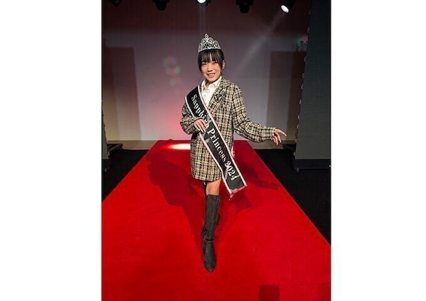 ランウェイを歩くnonちゃん