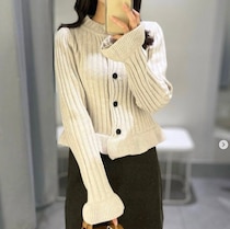 GU、しまむらetc.「もちもち＆高見え」「可愛すぎて2色買い」春まで使える！コンパクトカーディガン4選