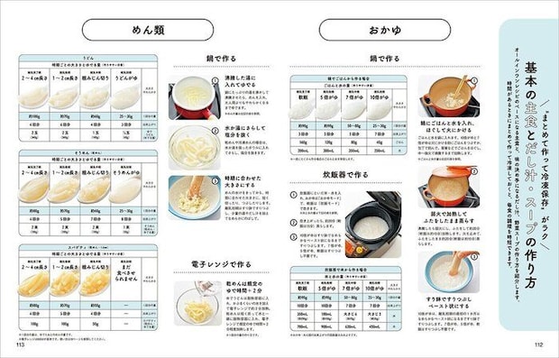 基本の主食とだし汁・スープの作り方